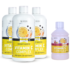 Vitamin C - Complex  (1000 ml ) (2+1) GRATIS + Vit C KIDS