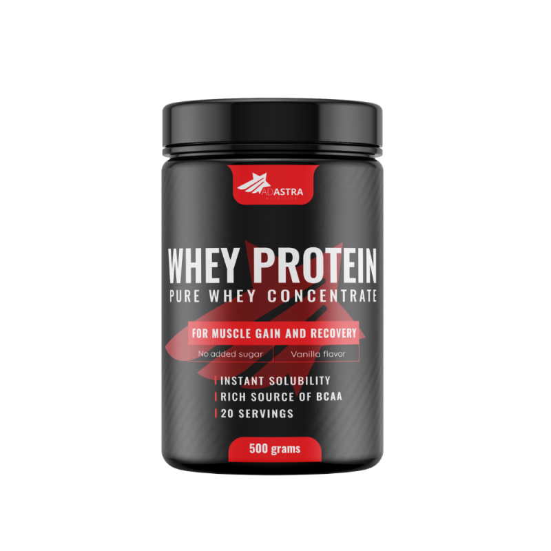 100% WHEY Protein (500gr)  - со вкус на ванила