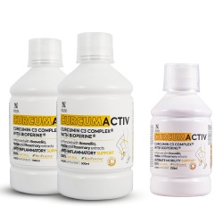 Curcumactiv (2+1) 2x 500ml + 250ml - препарат за смирување болки и воспаленија